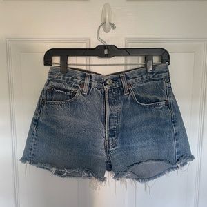 Vintage Levi 501 shorts